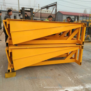 fixed loading ramp for traliers, container hydraulic electrical dock leveler
